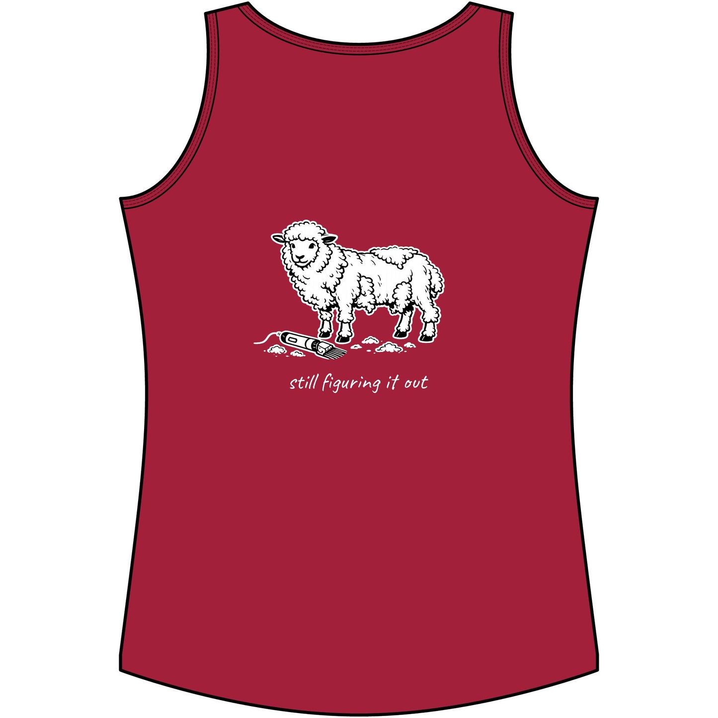 "Still Figuring It Out" Women's Light & Airy Tank