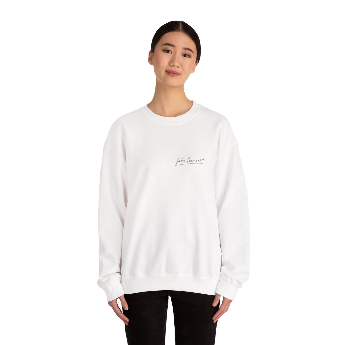 "Started Anyway" - Unisex Crewneck Sweatshirt