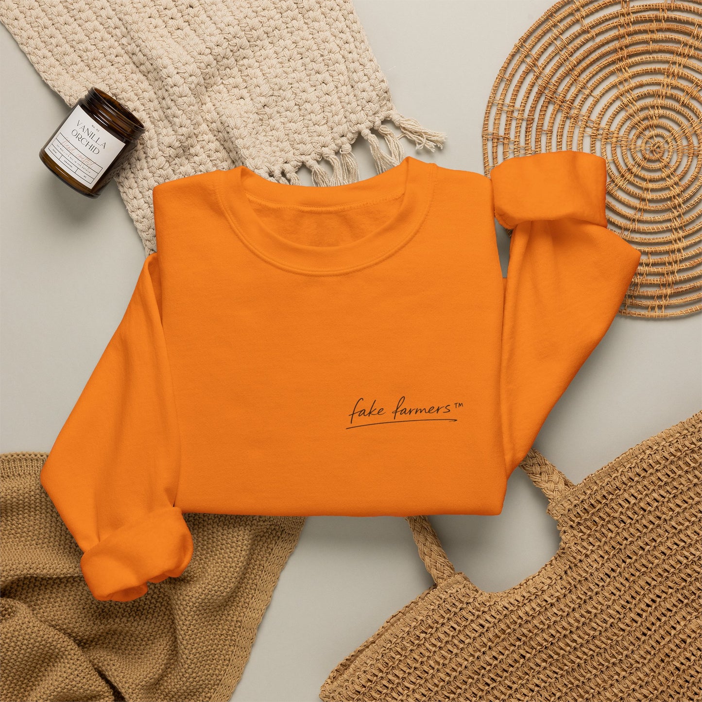 "Started Anyway" - Unisex Crewneck Sweatshirt