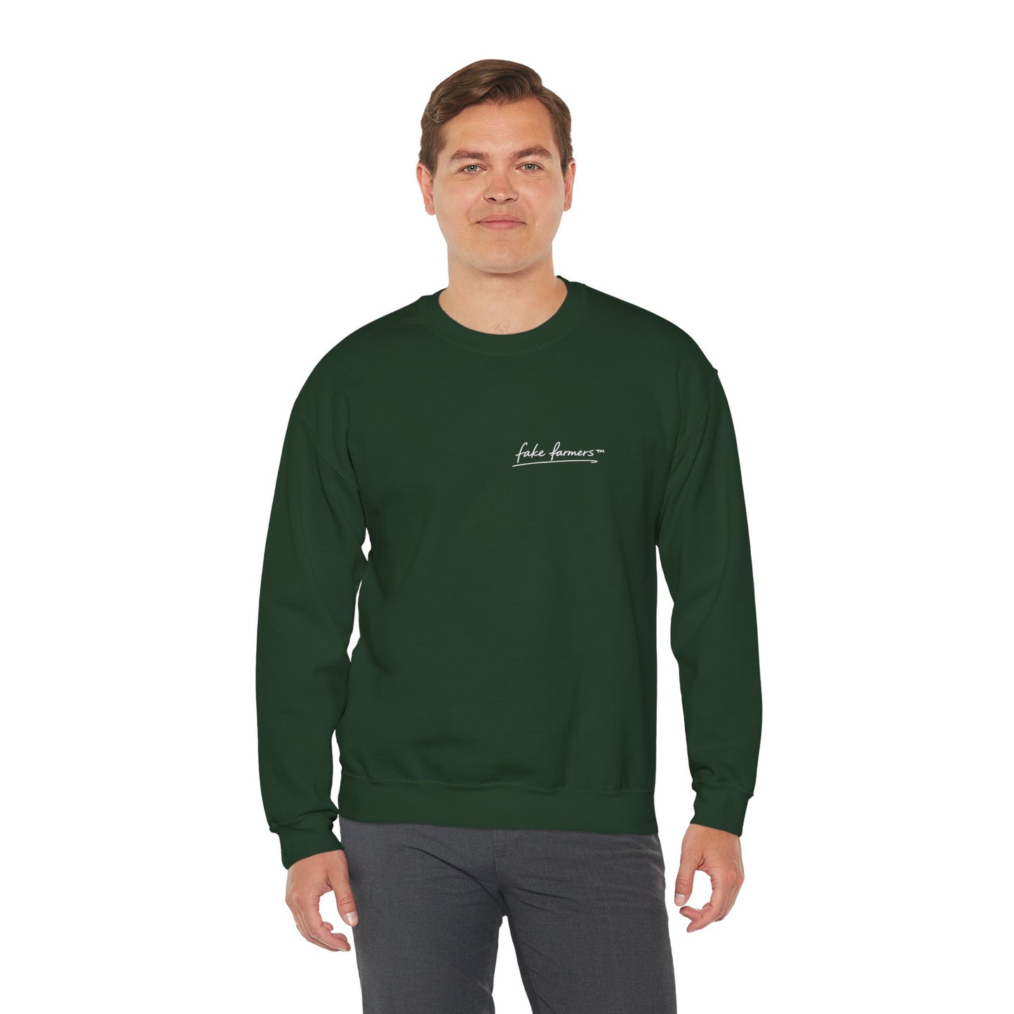 "Started Anyway" - Unisex Crewneck Sweatshirt