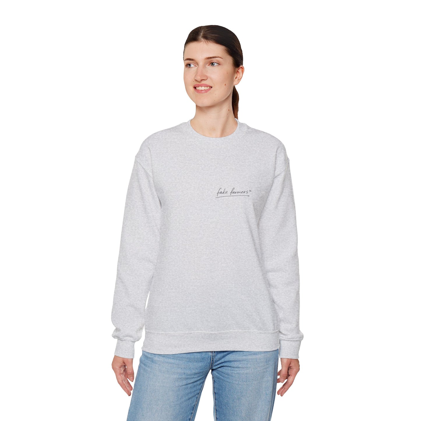 "Started Anyway" - Unisex Crewneck Sweatshirt