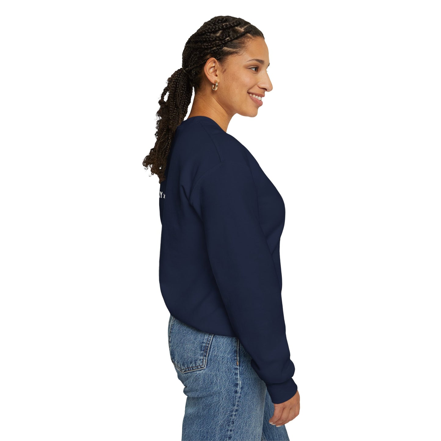 "Started Anyway" - Unisex Crewneck Sweatshirt