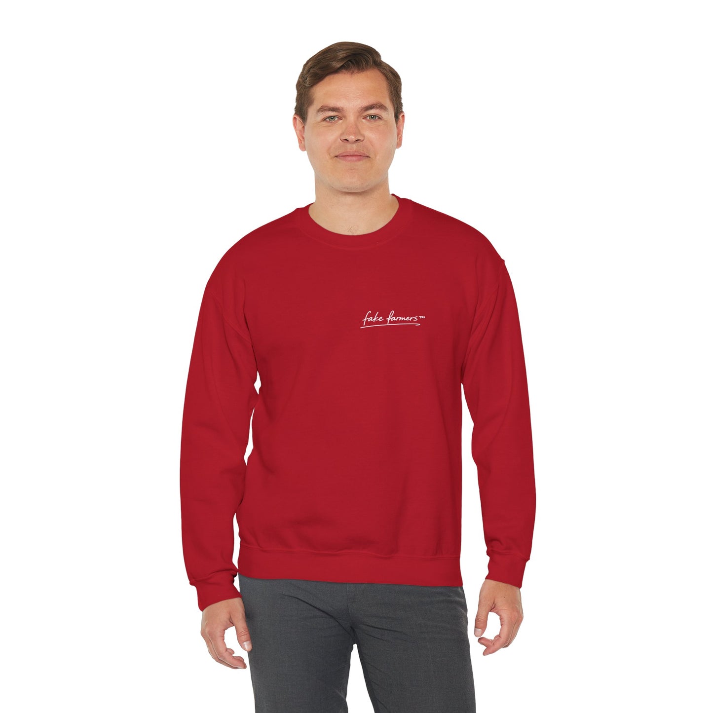 "Started Anyway" - Unisex Crewneck Sweatshirt