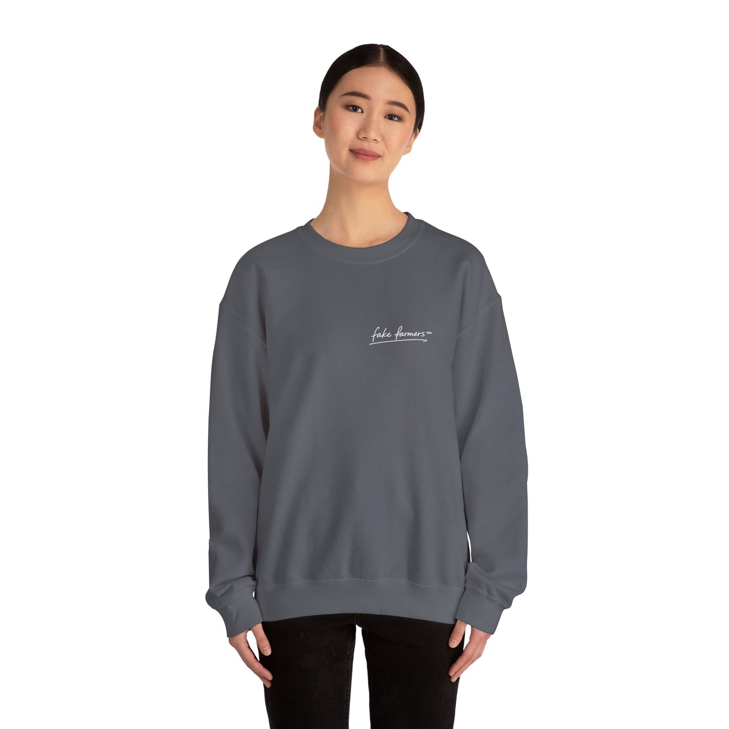 "Started Anyway" - Unisex Crewneck Sweatshirt