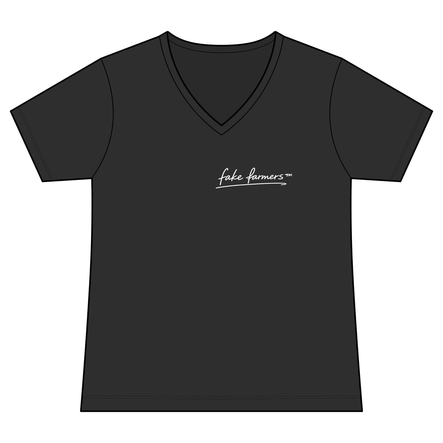 "Started Anyway" Women's Relaxed V-neck Tee