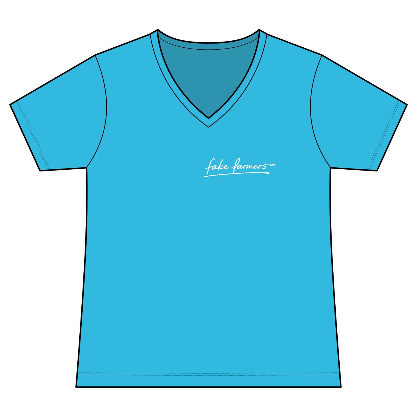"Started Anyway" Women's Relaxed V-neck Tee