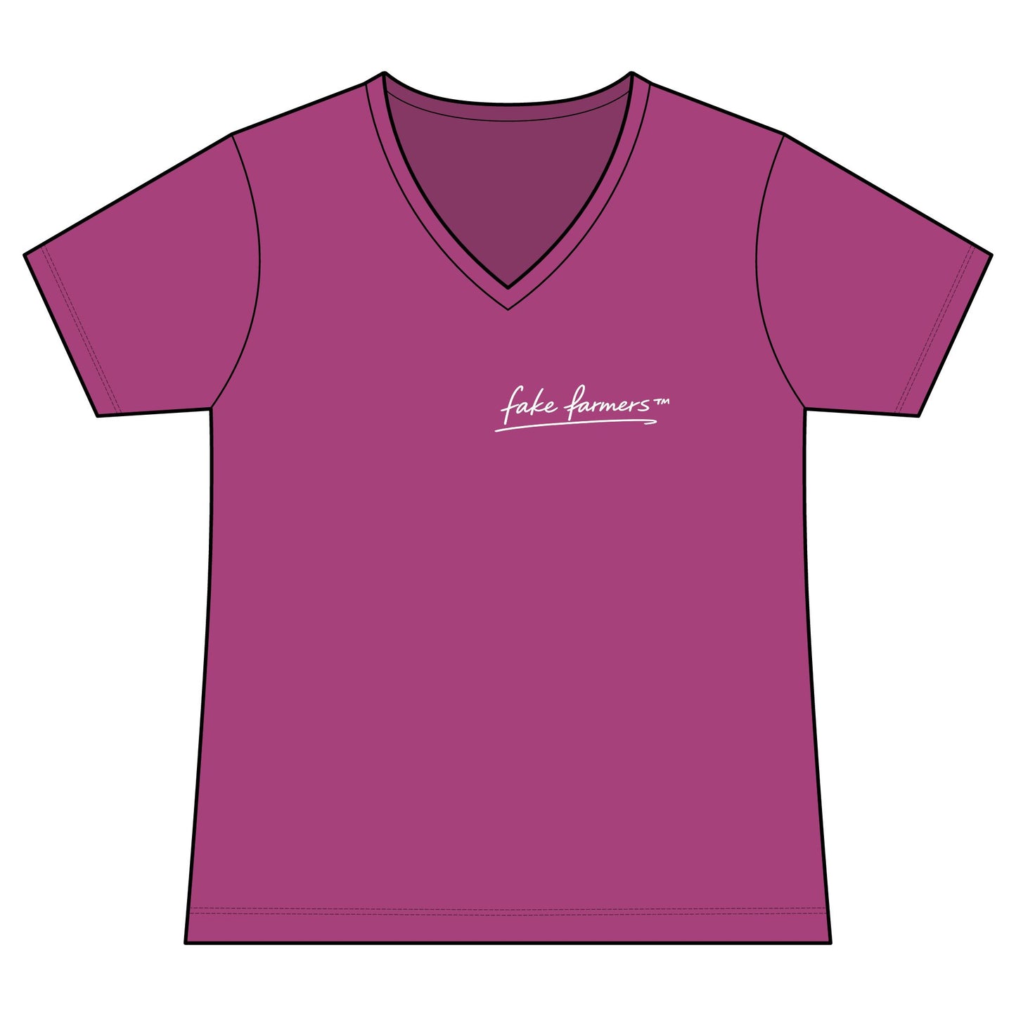"Started Anyway" Women's Relaxed V-neck Tee