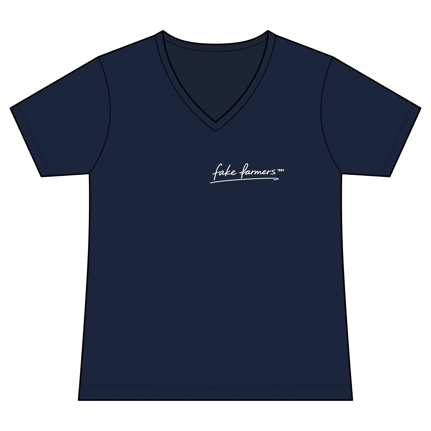 "Started Anyway" Women's Relaxed V-neck Tee