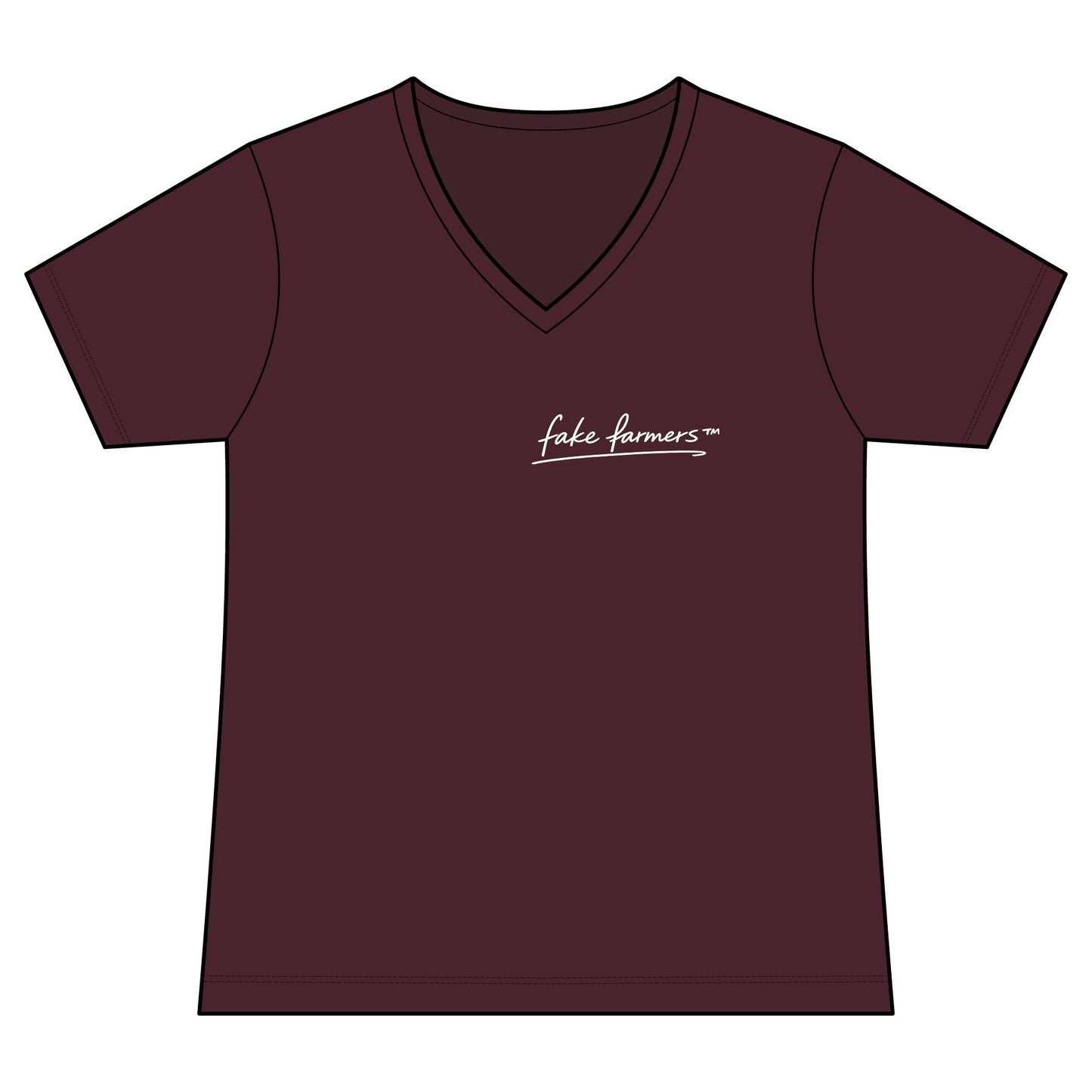 "Started Anyway" Women's Relaxed V-neck Tee
