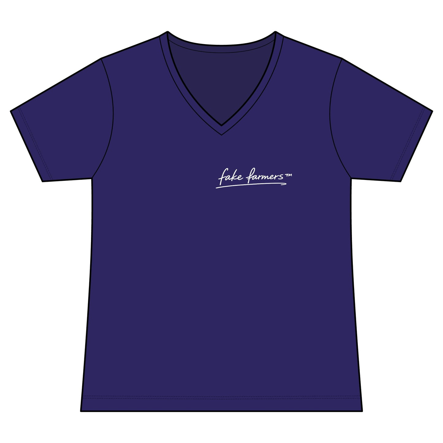 "Started Anyway" Women's Relaxed V-neck Tee