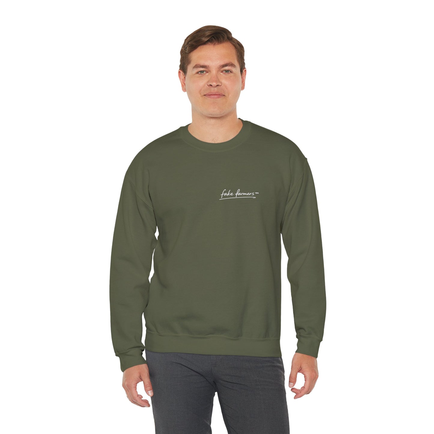 "Started Anyway" - Unisex Crewneck Sweatshirt