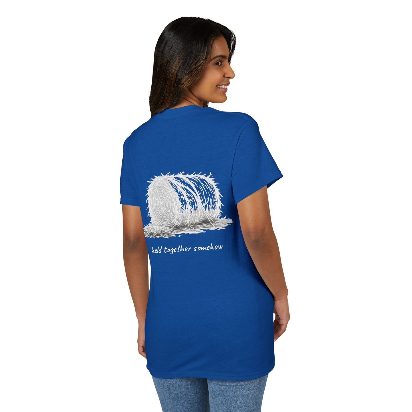"Held Together Somehow" Unisex Dryblend® Tee