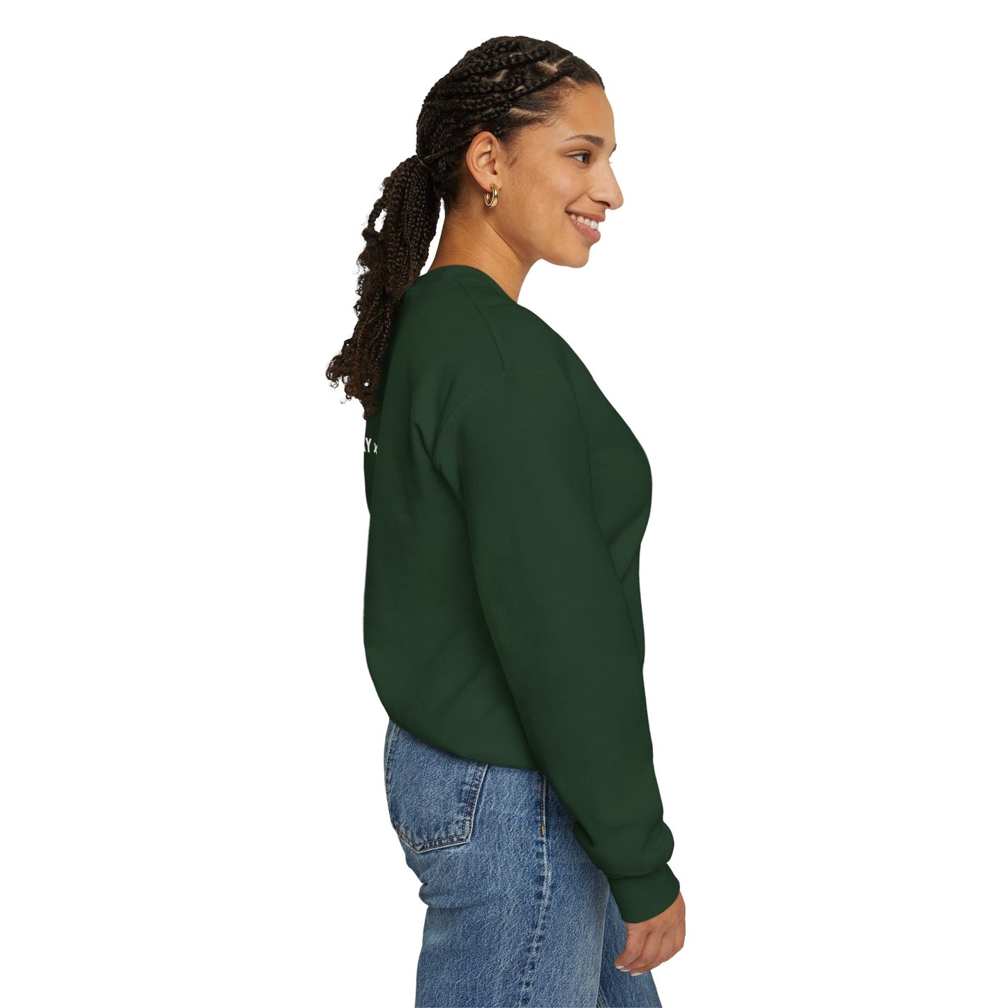 "Started Anyway" - Unisex Crewneck Sweatshirt