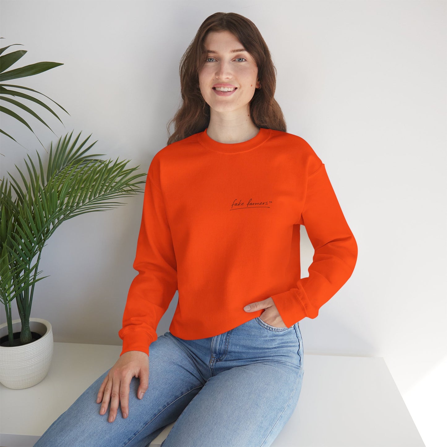 "Started Anyway" - Unisex Crewneck Sweatshirt