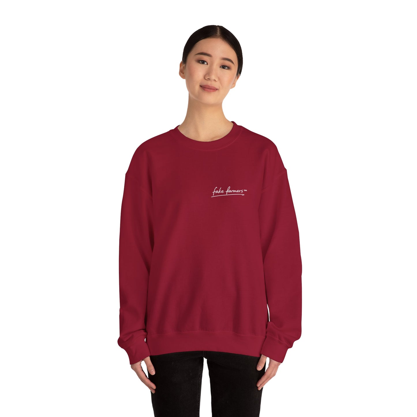 "Started Anyway" - Unisex Crewneck Sweatshirt
