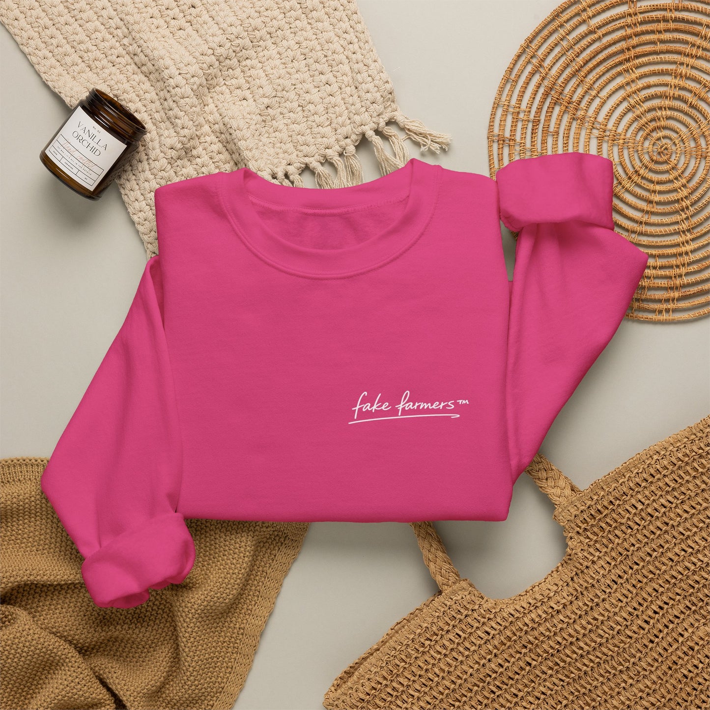 "Started Anyway" - Unisex Crewneck Sweatshirt