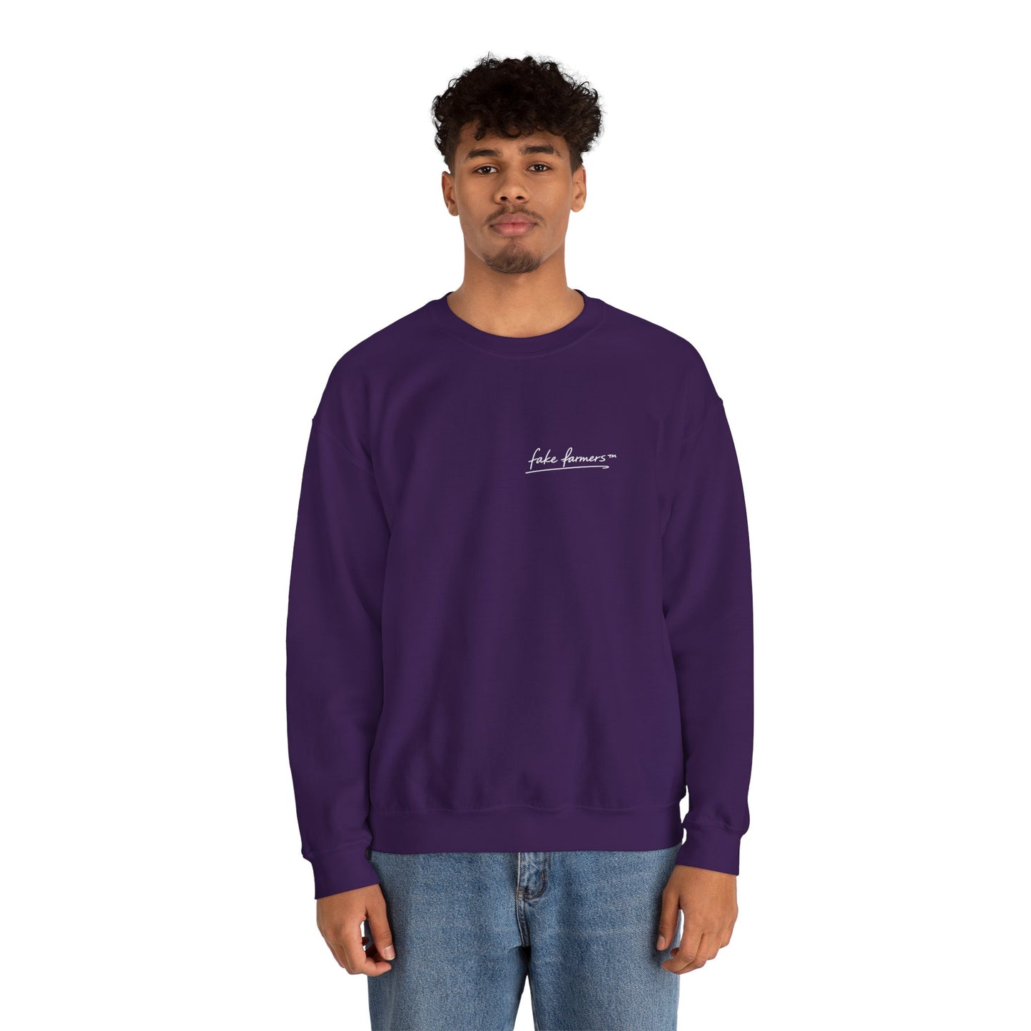 "Started Anyway" - Unisex Crewneck Sweatshirt