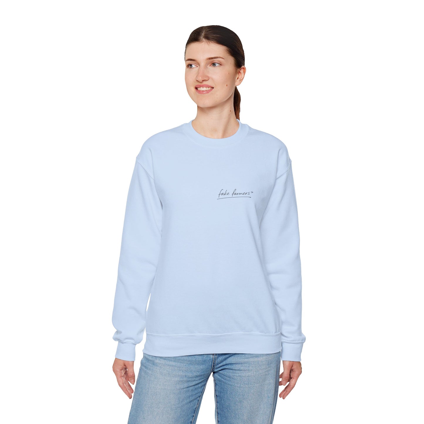 "Started Anyway" - Unisex Crewneck Sweatshirt