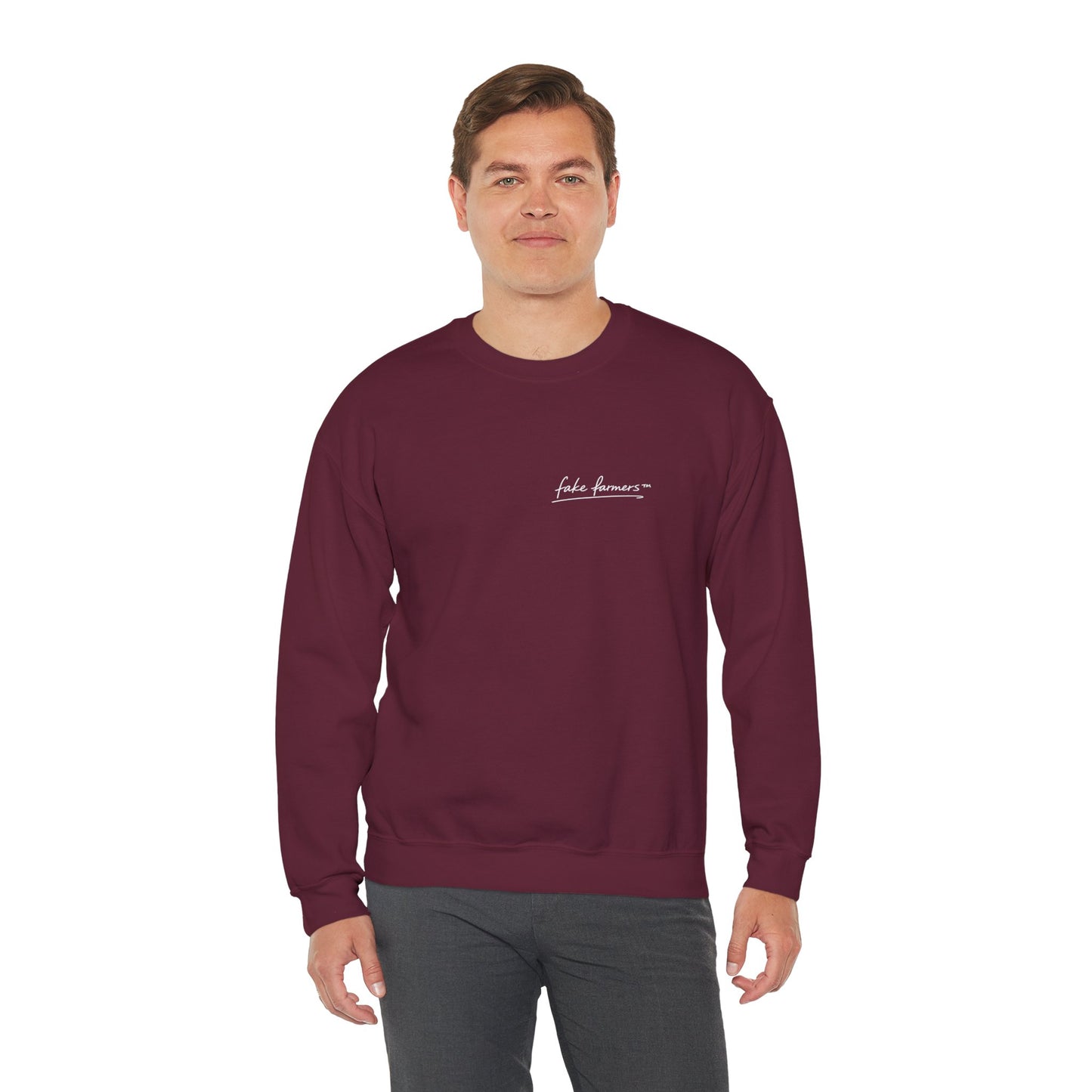 "Started Anyway" - Unisex Crewneck Sweatshirt