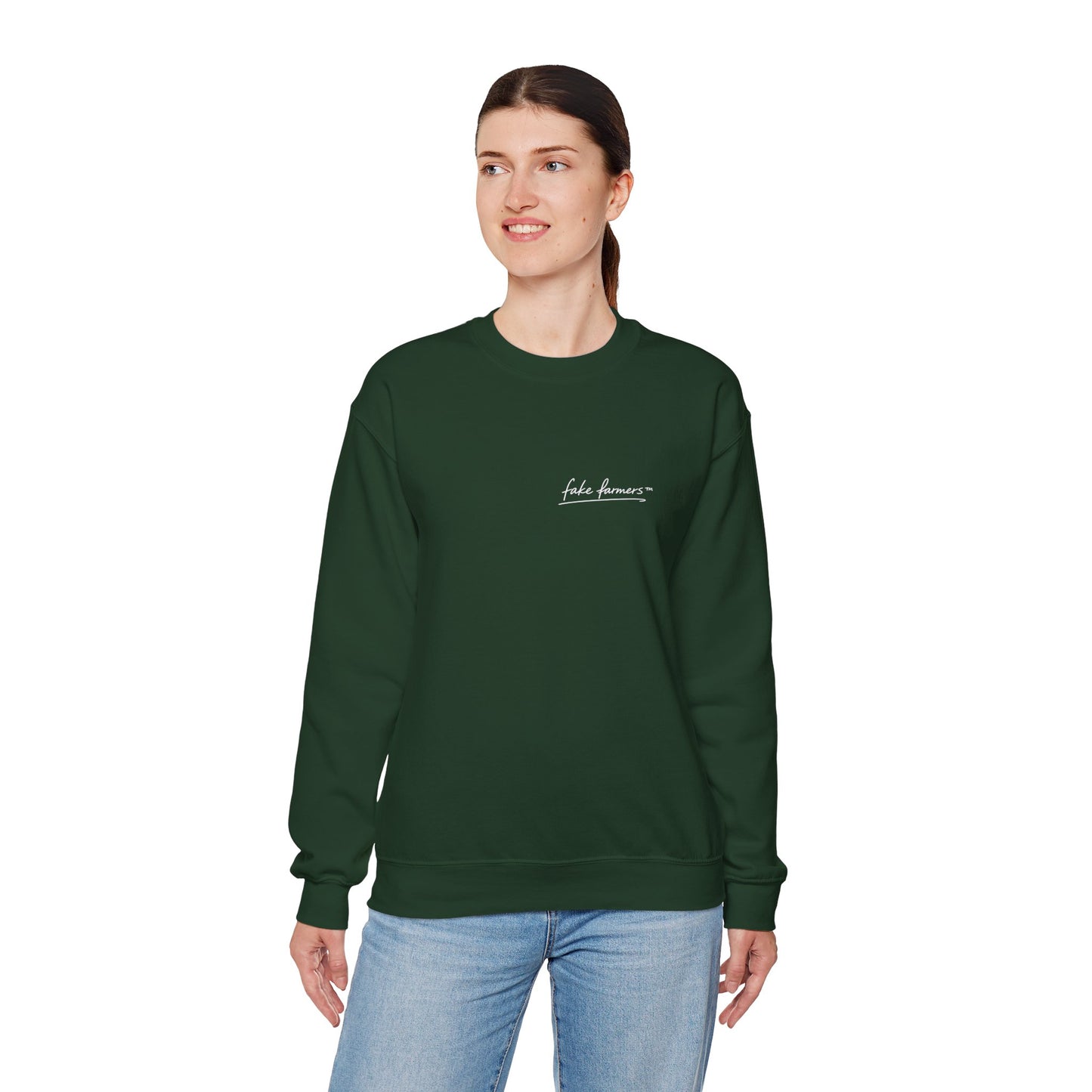 "Started Anyway" - Unisex Crewneck Sweatshirt