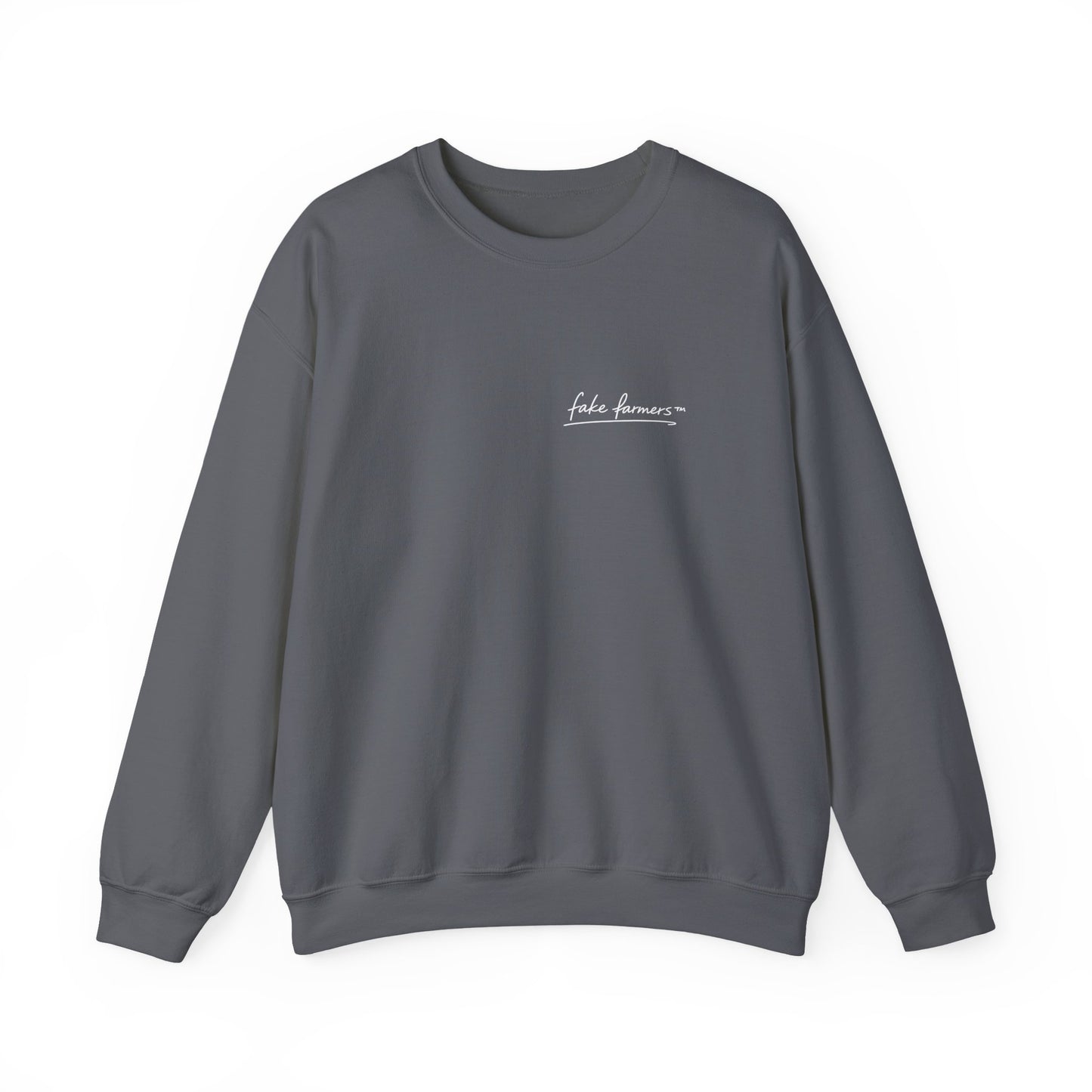 "Started Anyway" - Unisex Crewneck Sweatshirt