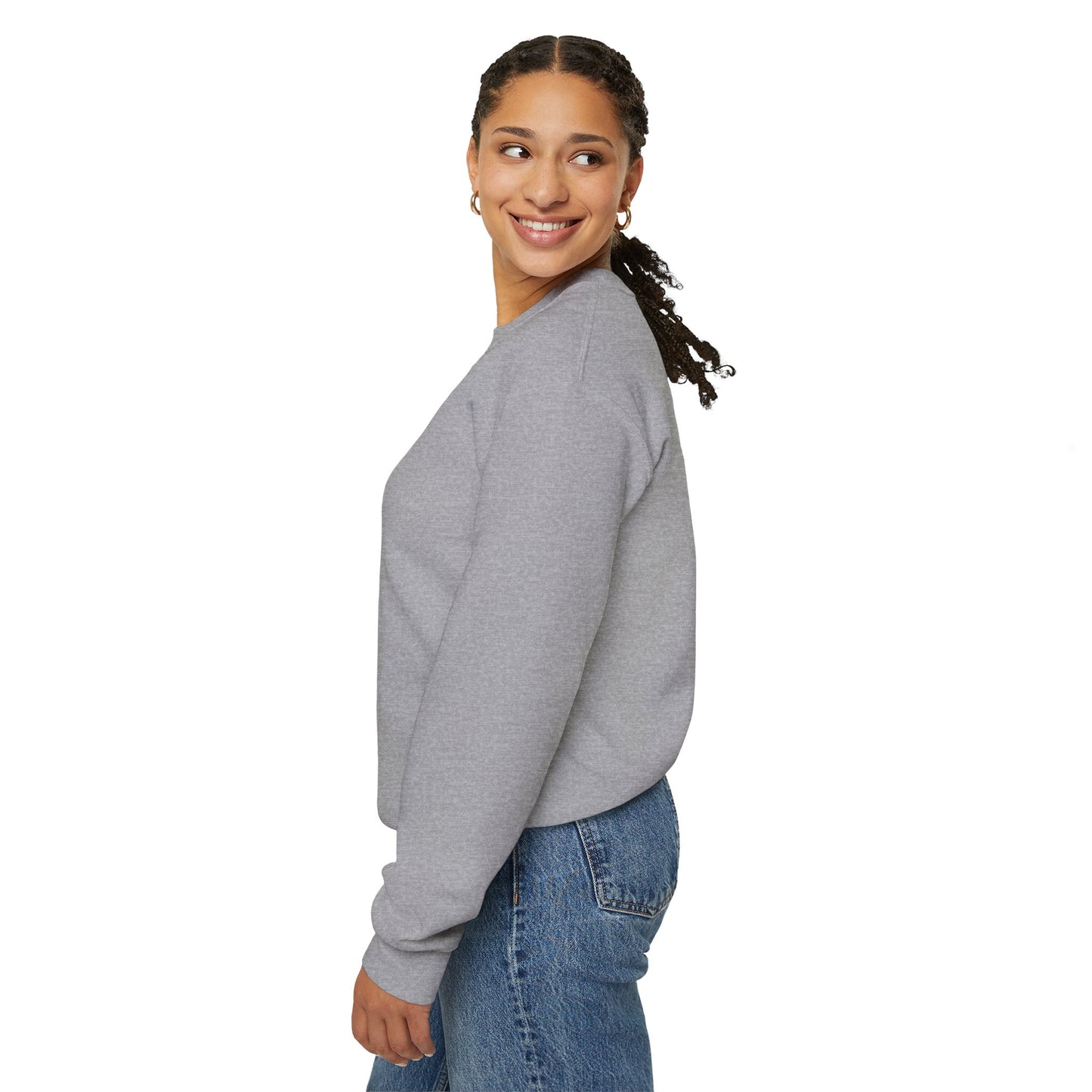 "Started Anyway" - Unisex Crewneck Sweatshirt