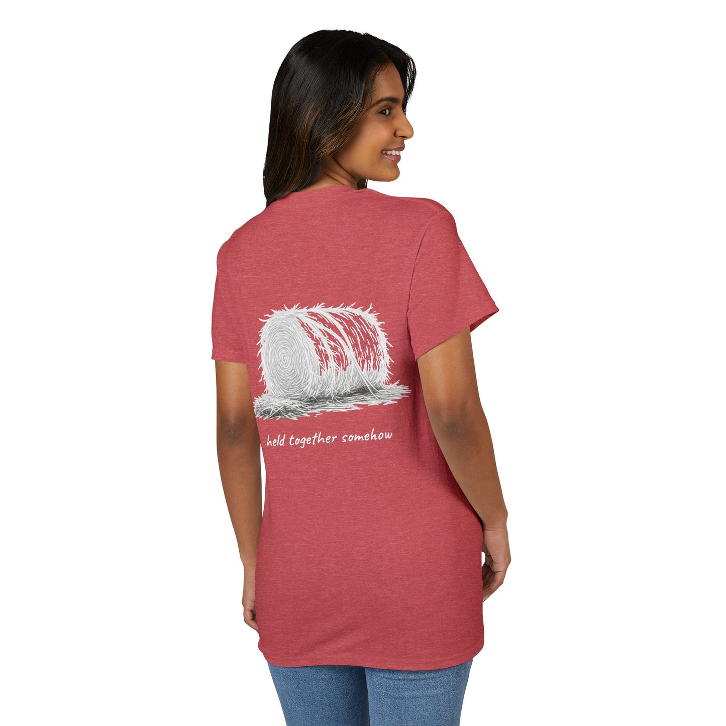 "Held Together Somehow" Unisex Dryblend® Tee