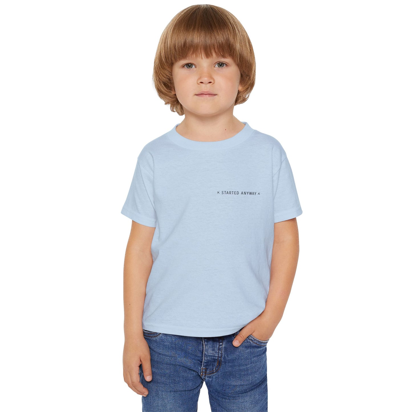 "Started Anyway" Toddler Tee
