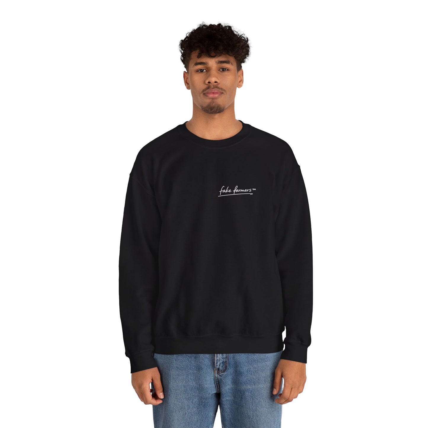 "Started Anyway" - Unisex Crewneck Sweatshirt
