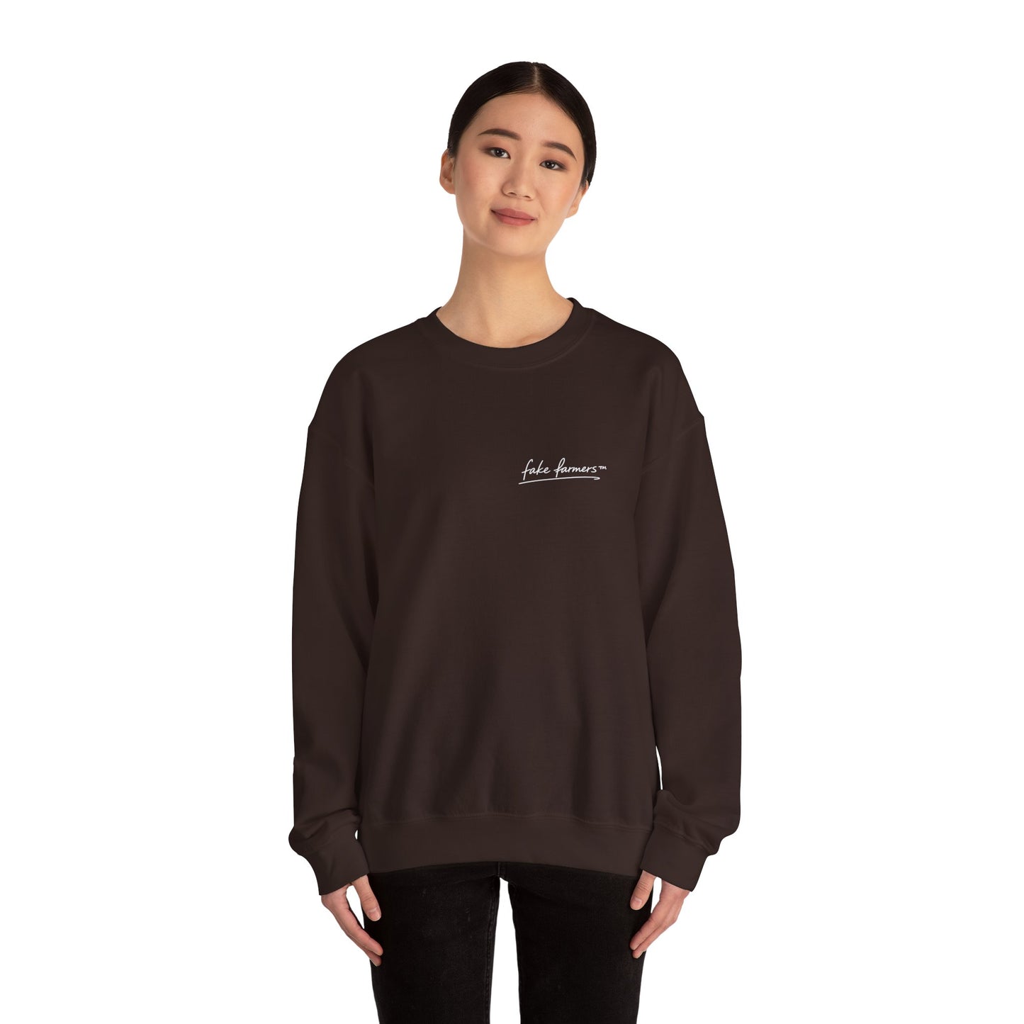 "Started Anyway" - Unisex Crewneck Sweatshirt