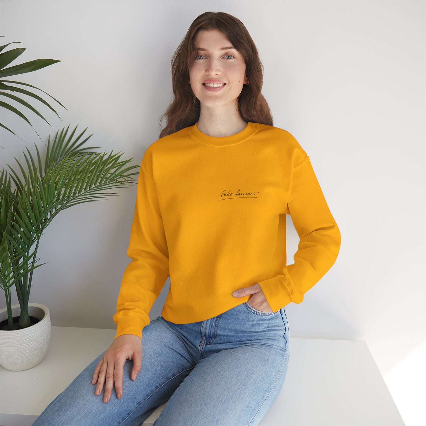 "Started Anyway" - Unisex Crewneck Sweatshirt