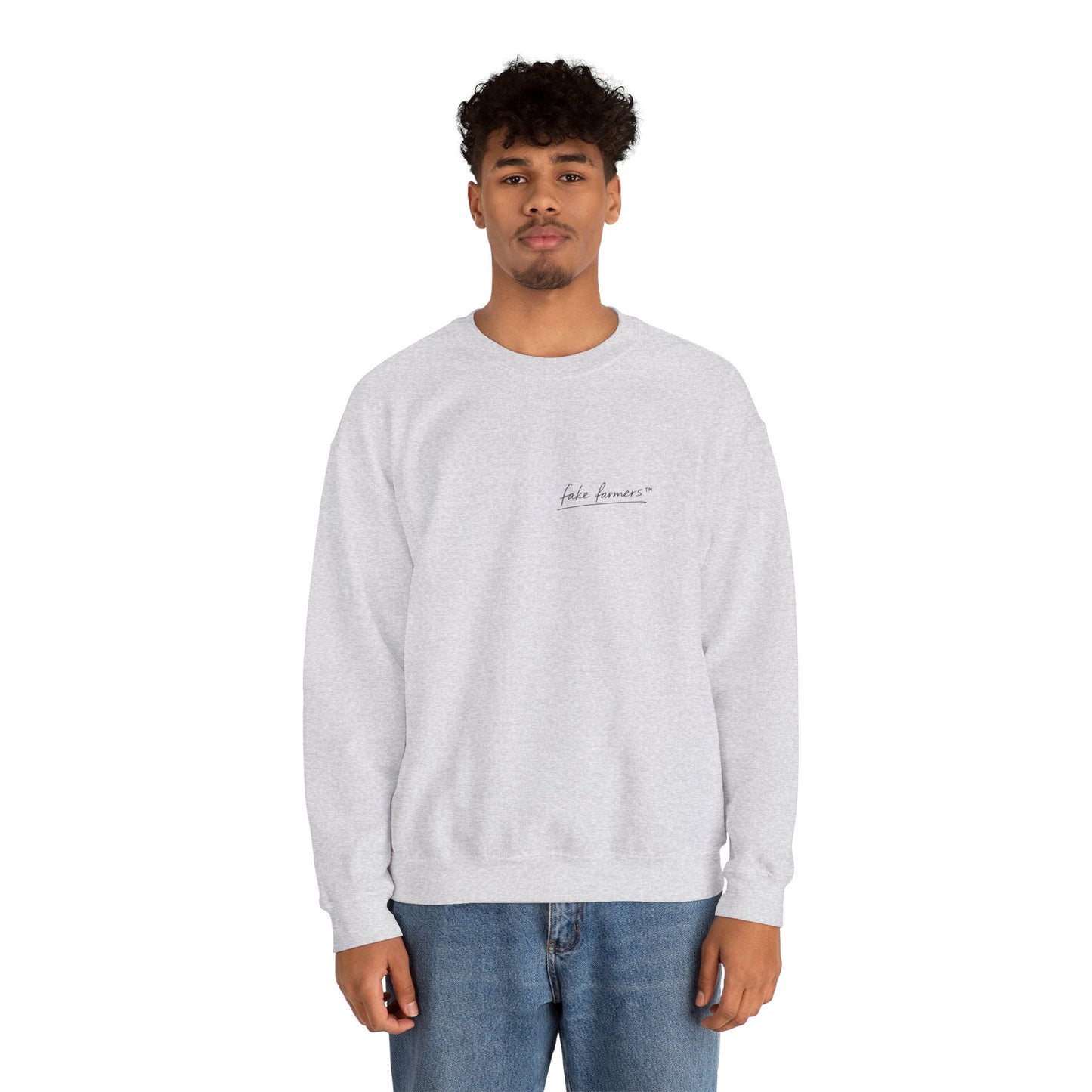 "Started Anyway" - Unisex Crewneck Sweatshirt