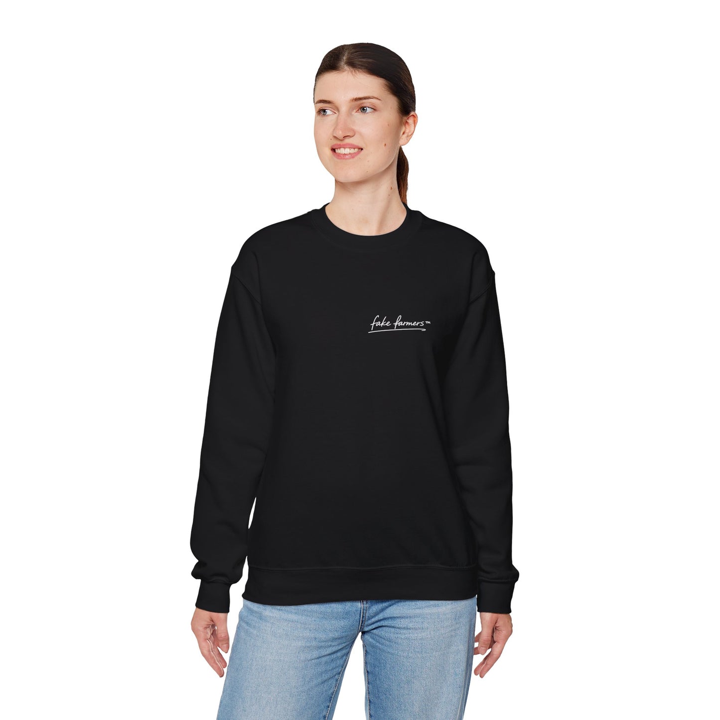 "Started Anyway" - Unisex Crewneck Sweatshirt