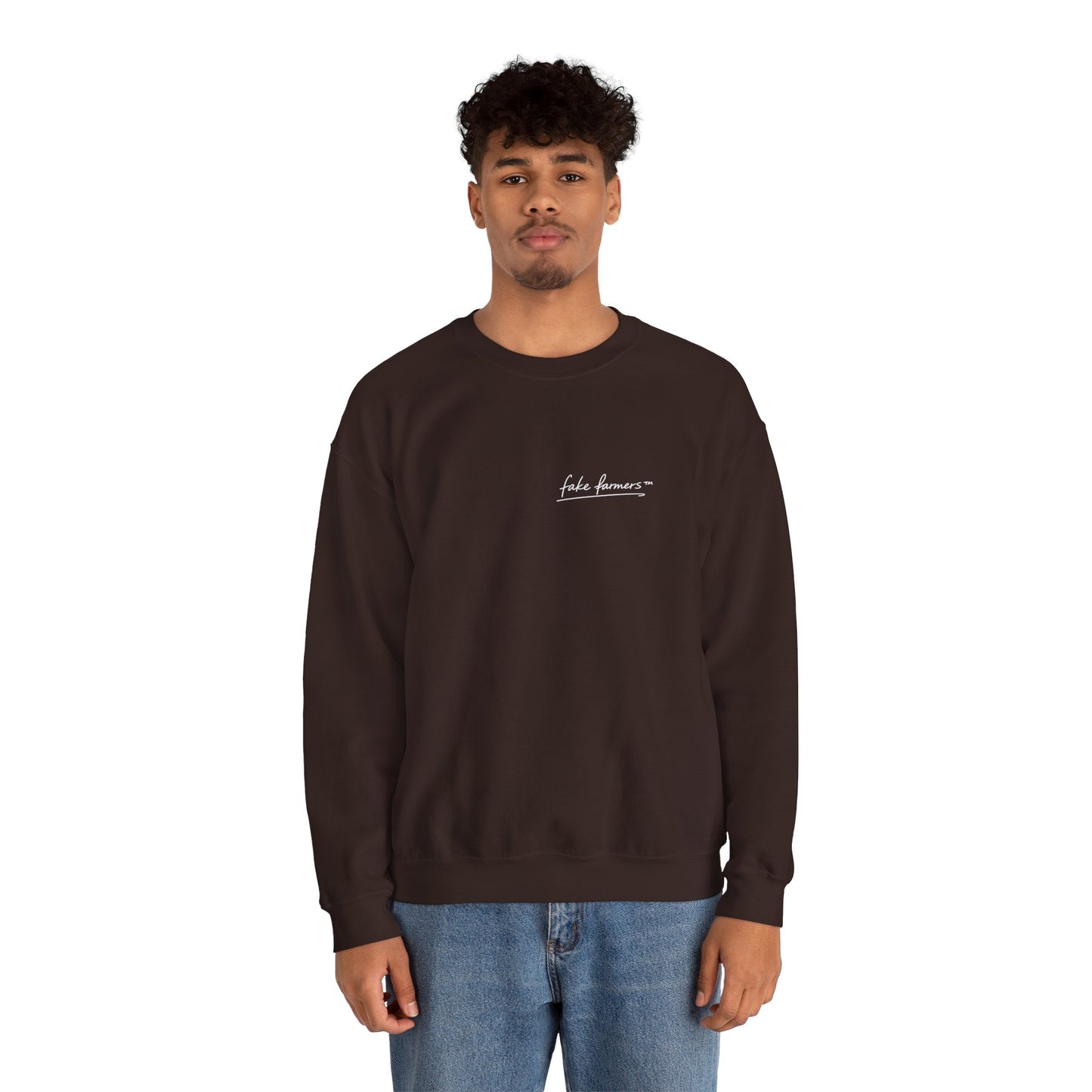 "Started Anyway" - Unisex Crewneck Sweatshirt