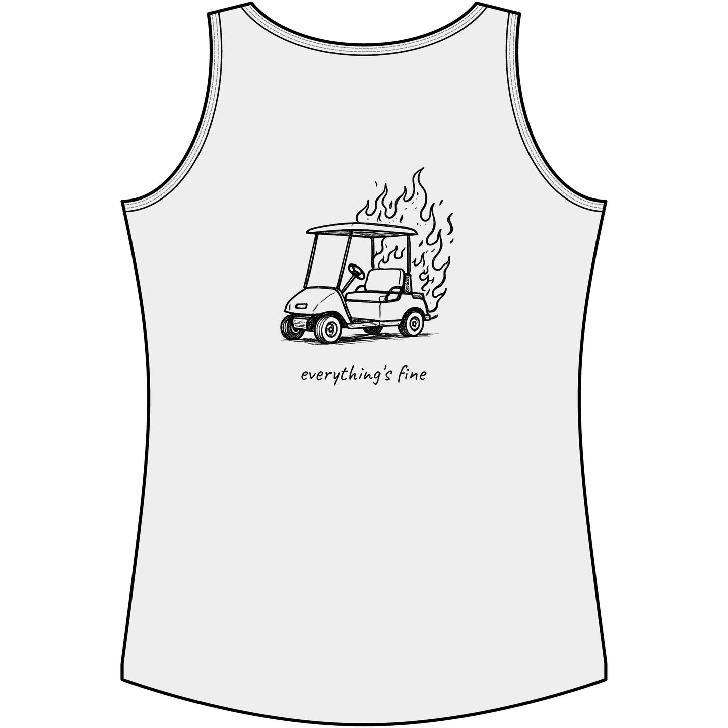 "Everything's Fine" Women's Light & Airy Tank