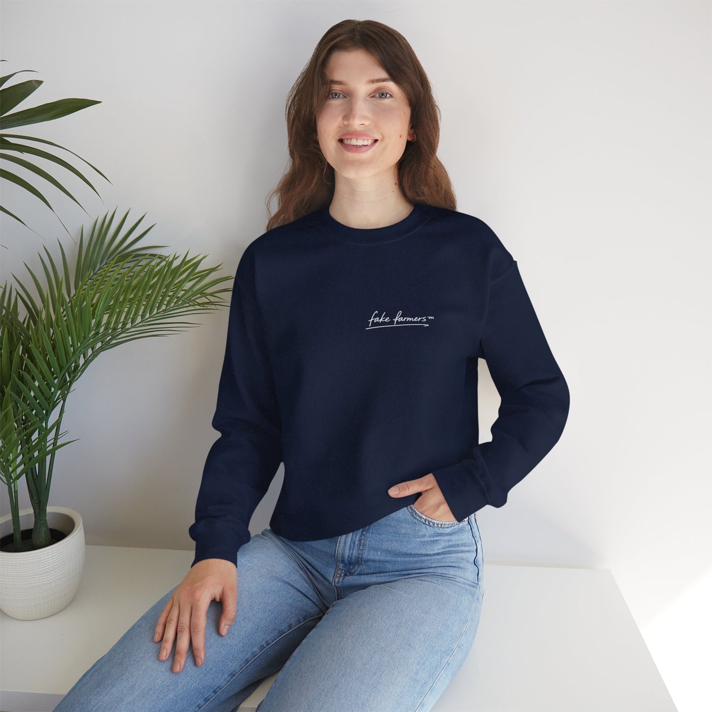 "Started Anyway" - Unisex Crewneck Sweatshirt