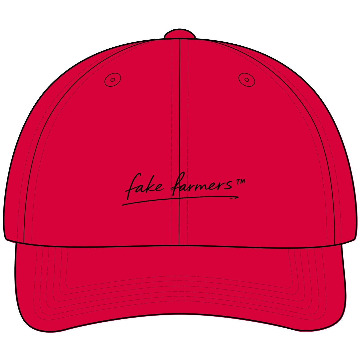 Fake Farmer Logo Cap (USA Made)