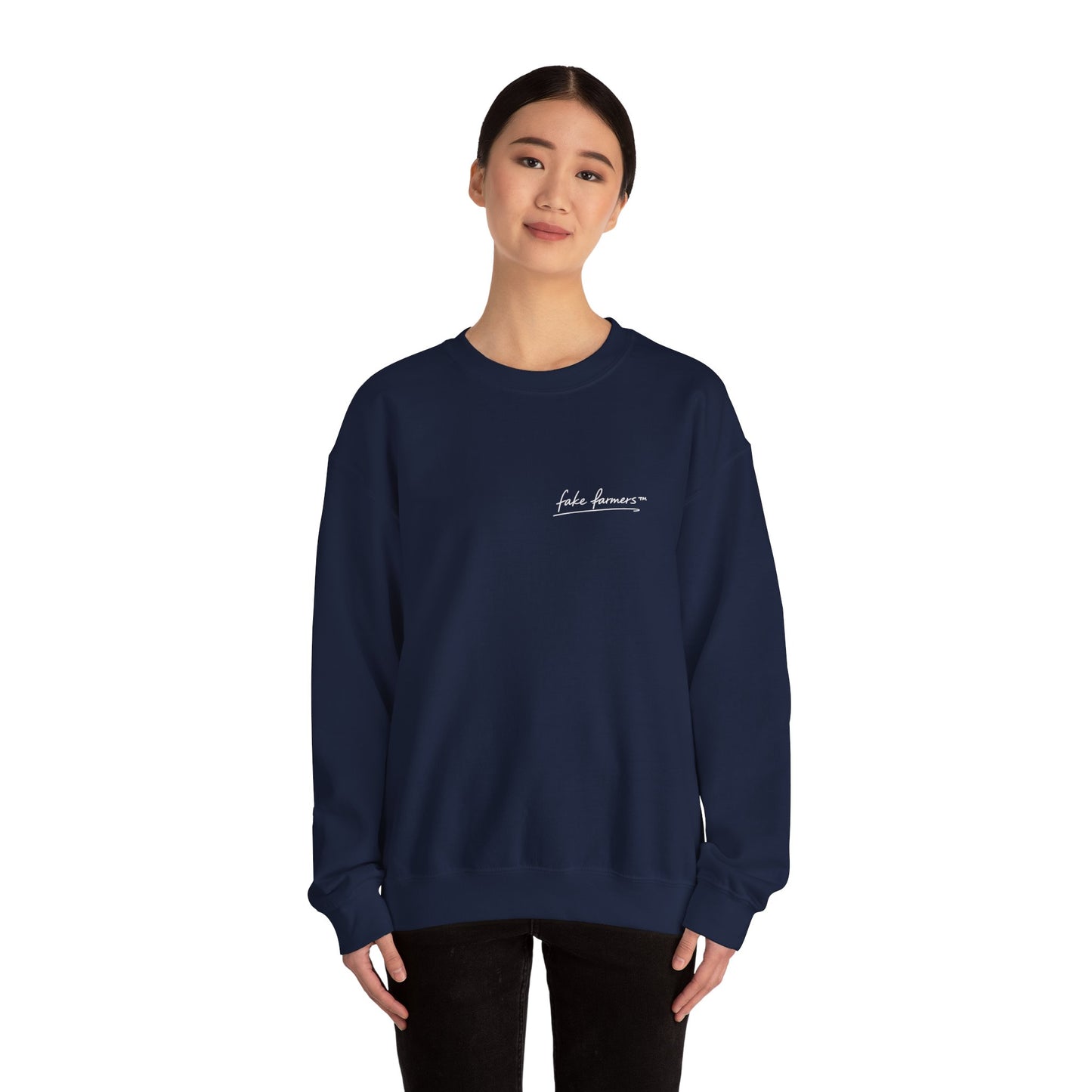 "Started Anyway" - Unisex Crewneck Sweatshirt