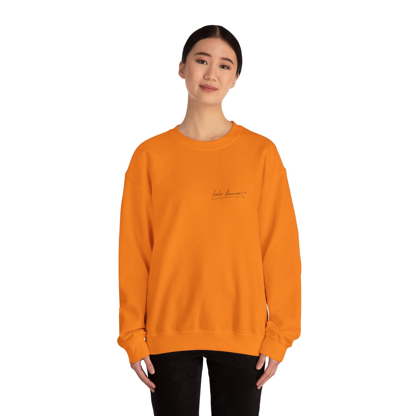 "Started Anyway" - Unisex Crewneck Sweatshirt
