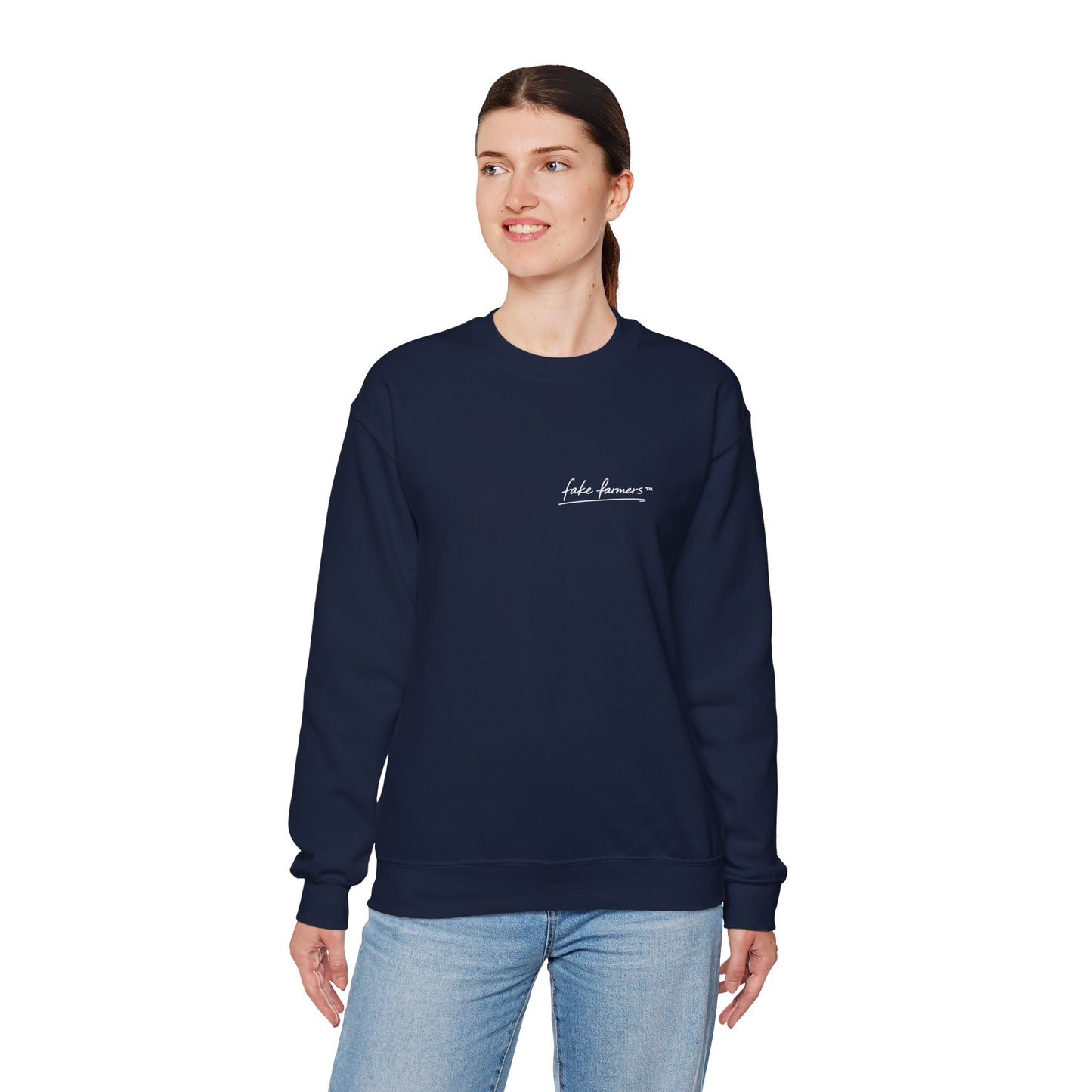 "Started Anyway" - Unisex Crewneck Sweatshirt