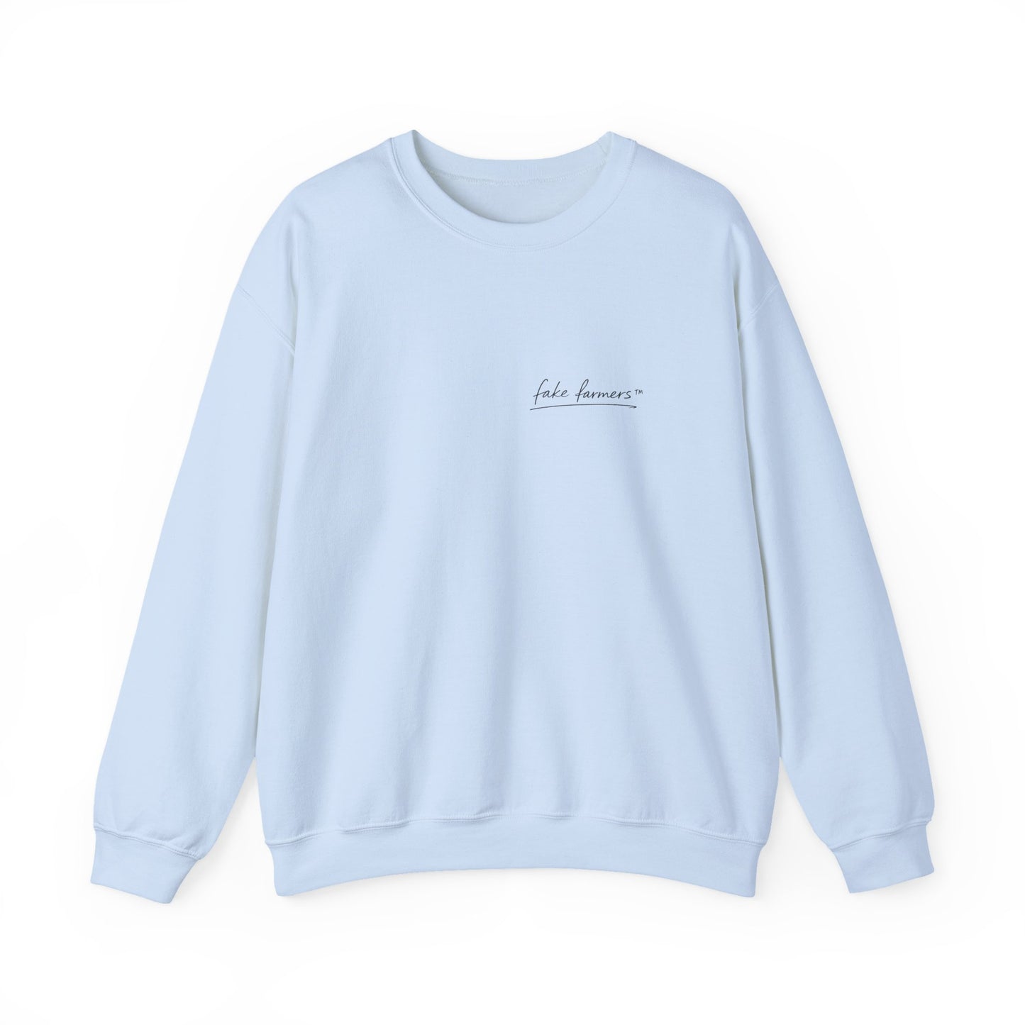 "Started Anyway" - Unisex Crewneck Sweatshirt