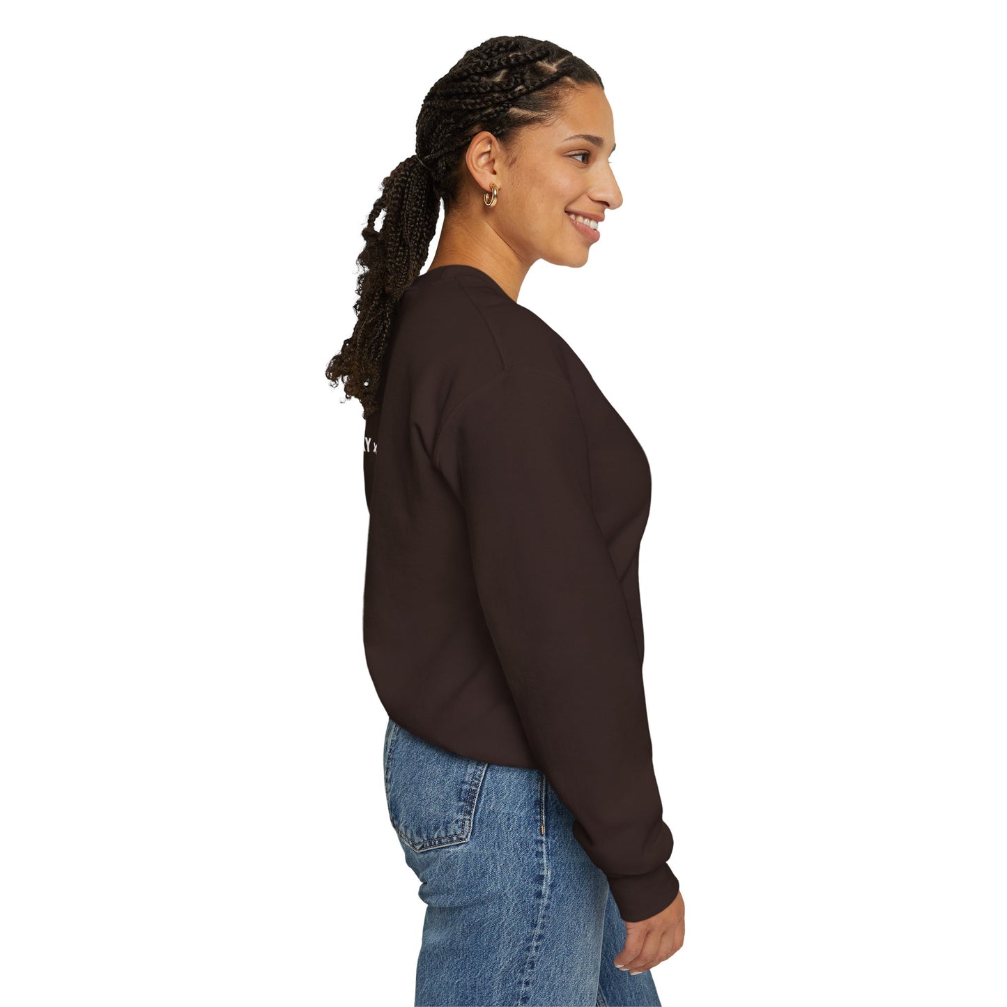 "Started Anyway" - Unisex Crewneck Sweatshirt