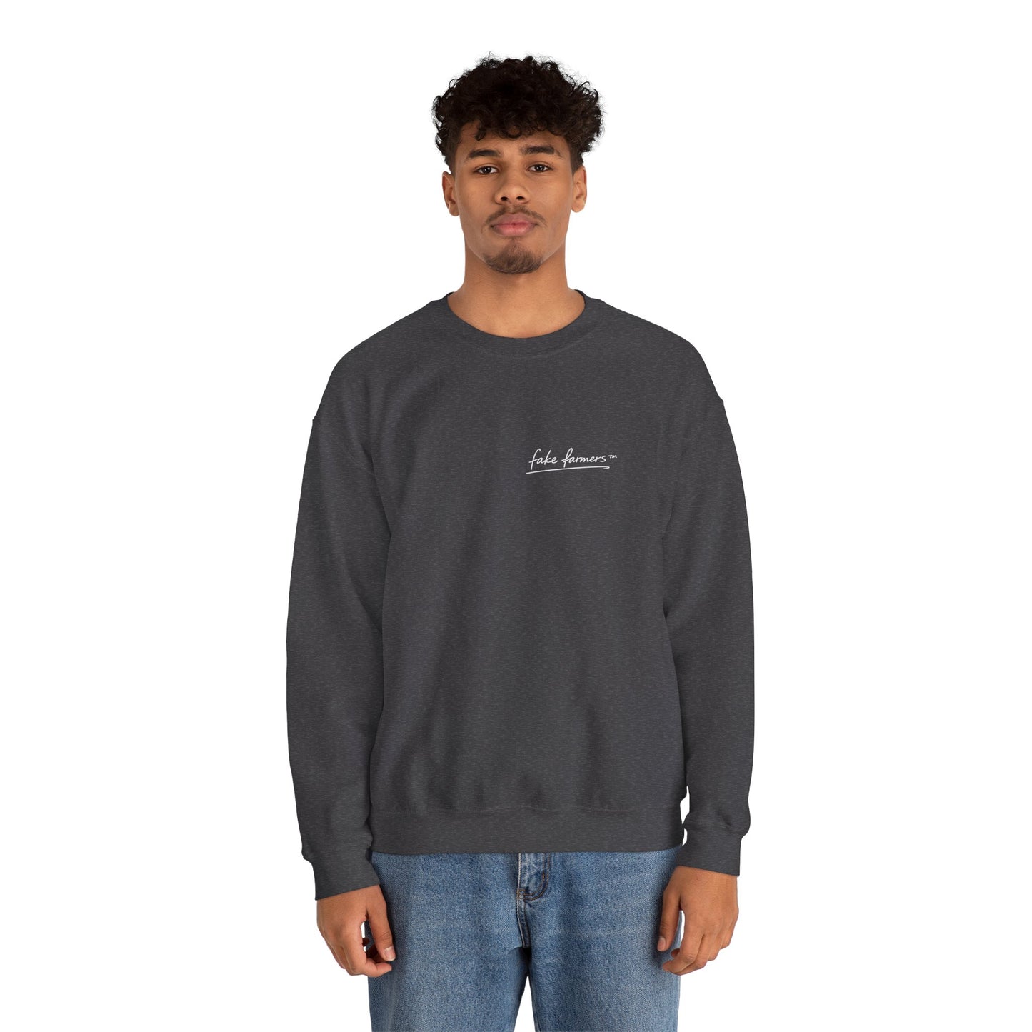"Started Anyway" - Unisex Crewneck Sweatshirt