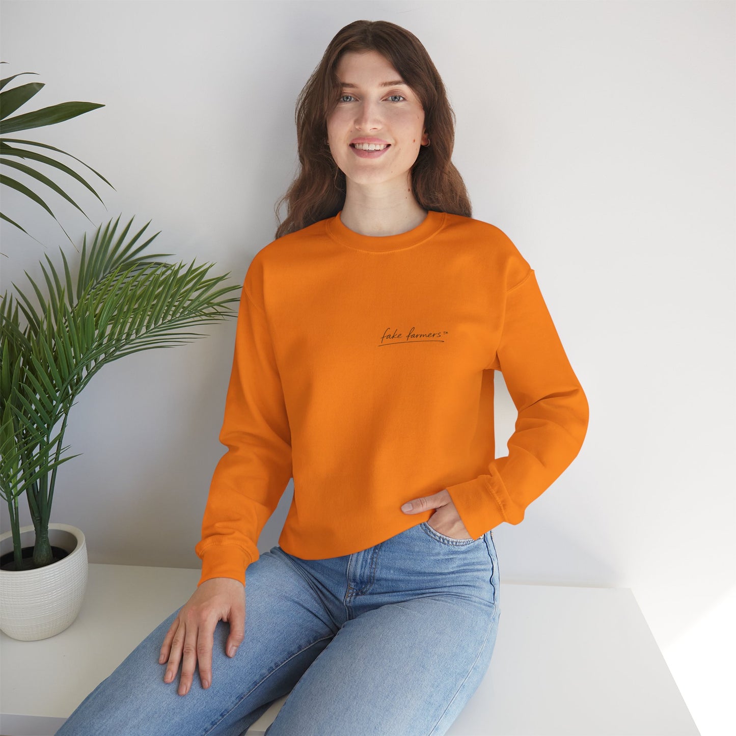 "Started Anyway" - Unisex Crewneck Sweatshirt
