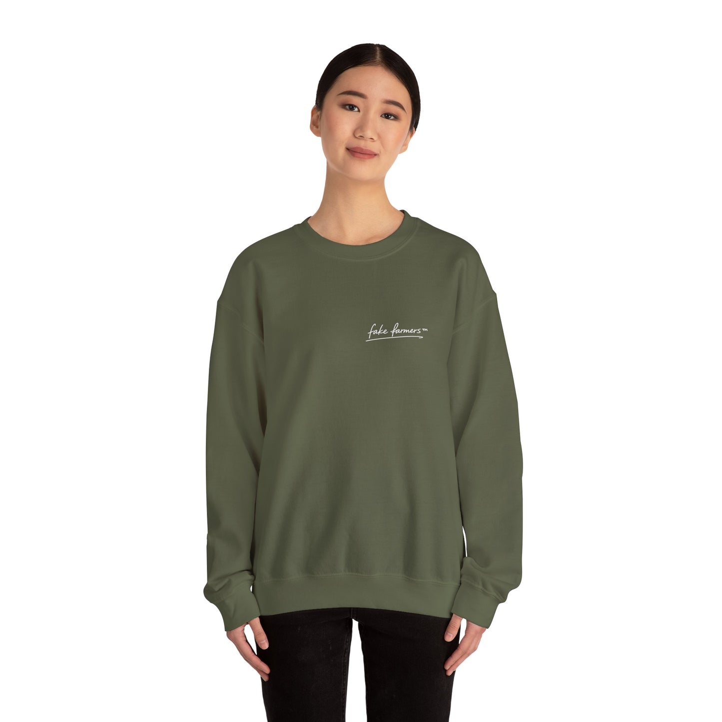 "Started Anyway" - Unisex Crewneck Sweatshirt