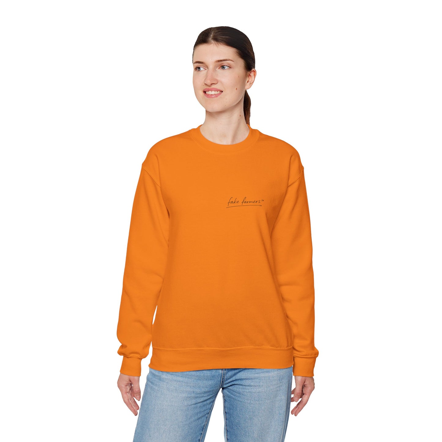 "Started Anyway" - Unisex Crewneck Sweatshirt