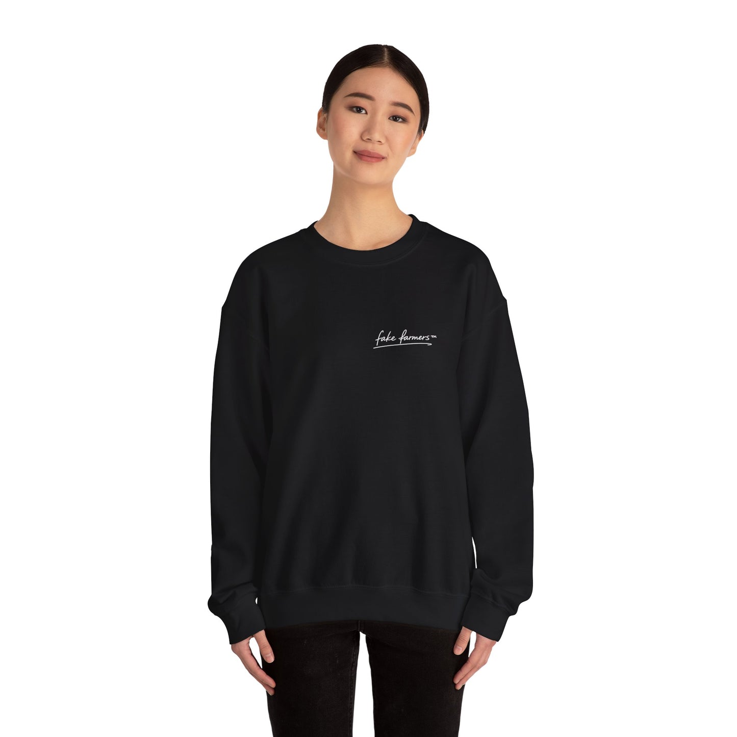 "Started Anyway" - Unisex Crewneck Sweatshirt
