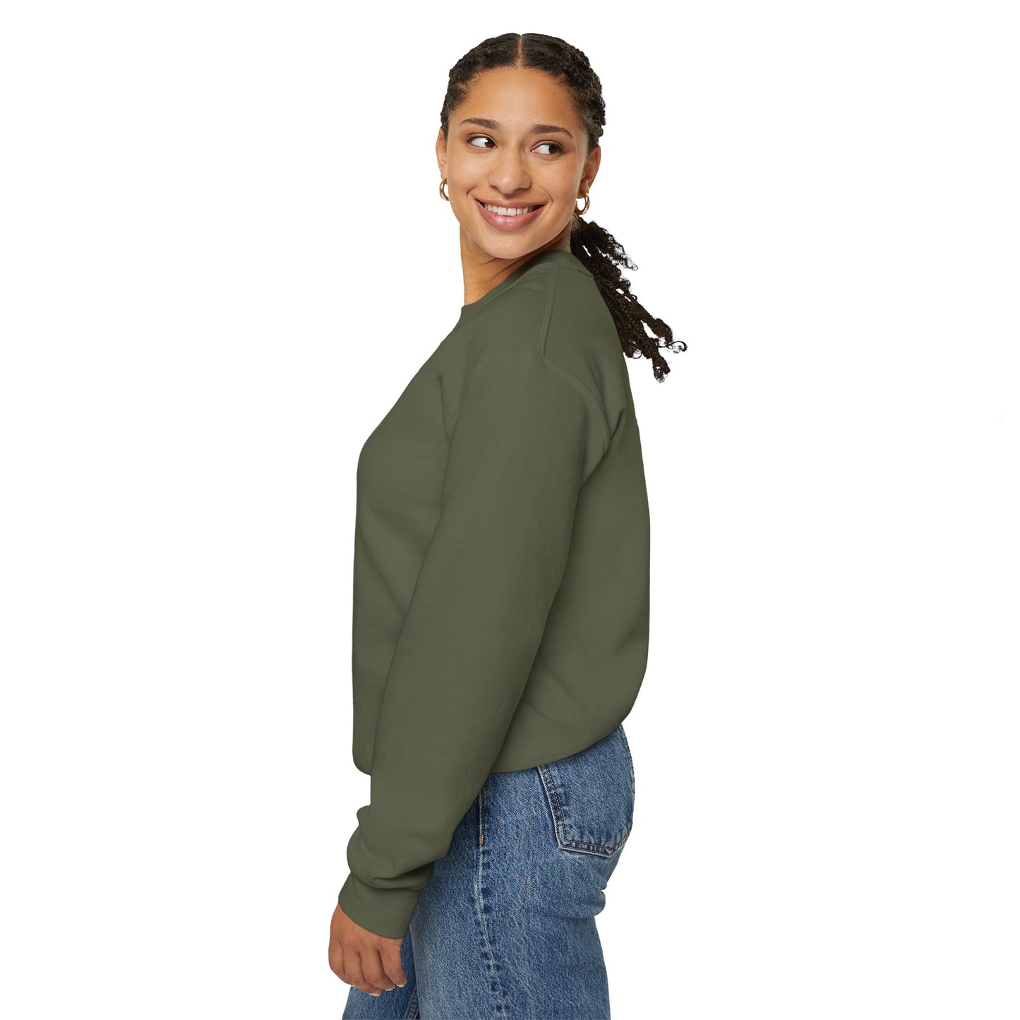 "Started Anyway" - Unisex Crewneck Sweatshirt