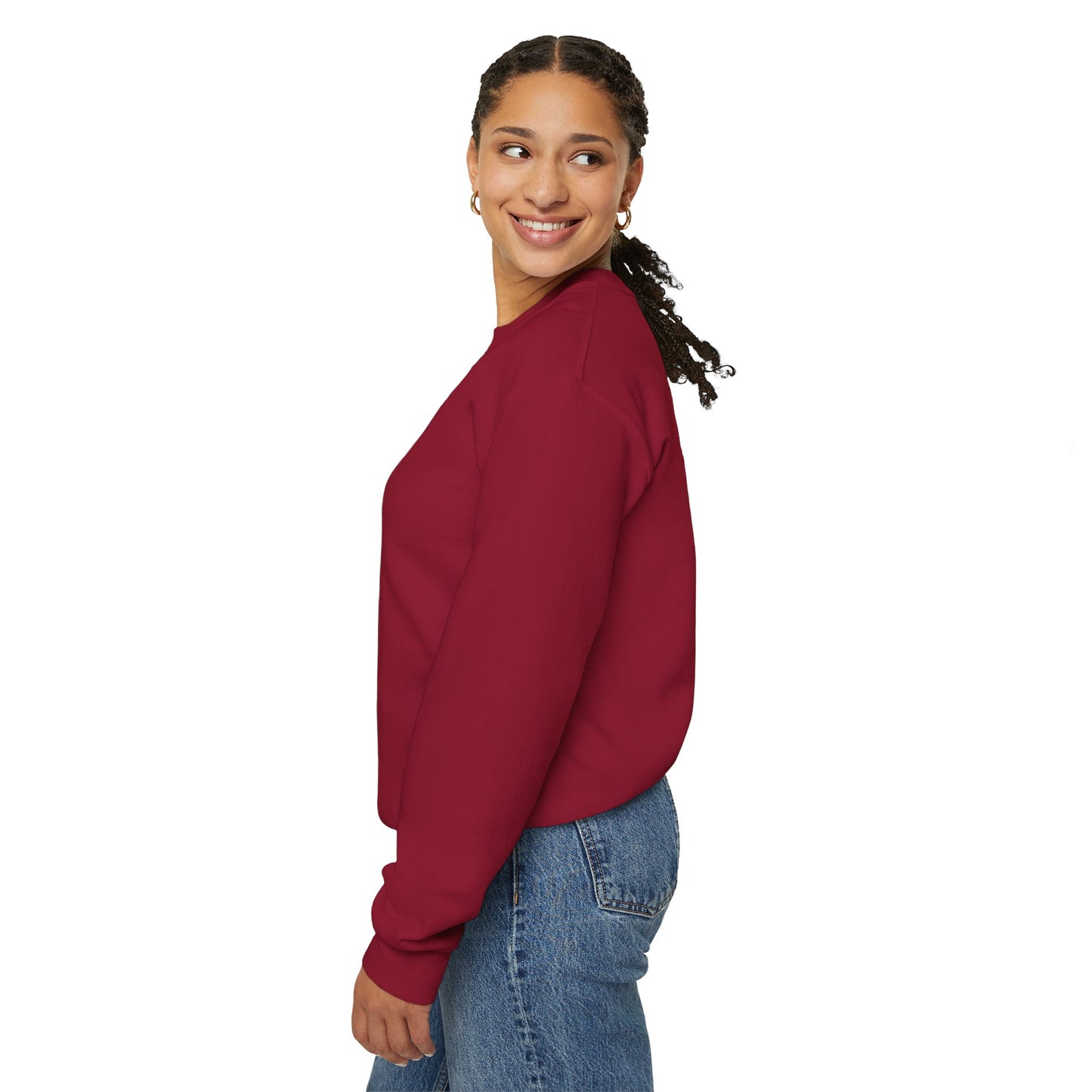"Started Anyway" - Unisex Crewneck Sweatshirt