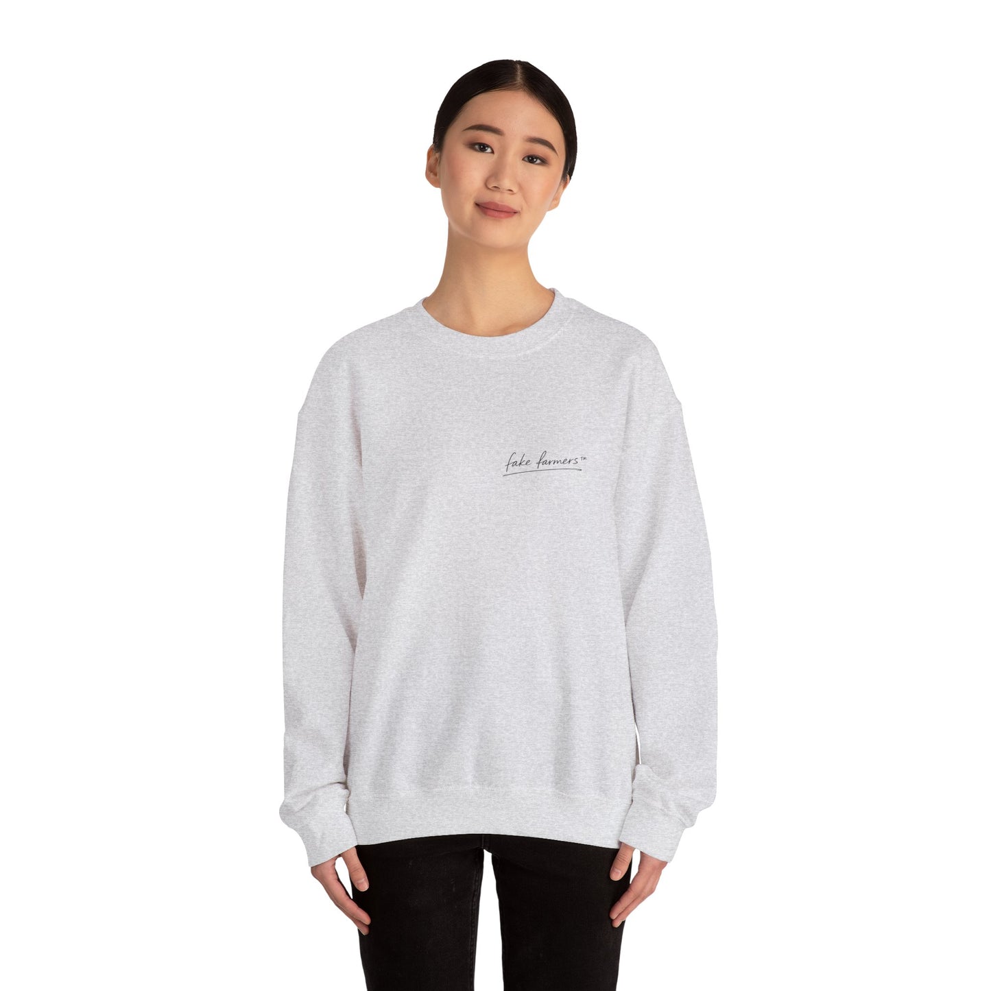 "Started Anyway" - Unisex Crewneck Sweatshirt
